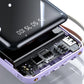 20000mAh Mini Power Bank with Built-in Cables and LED Light