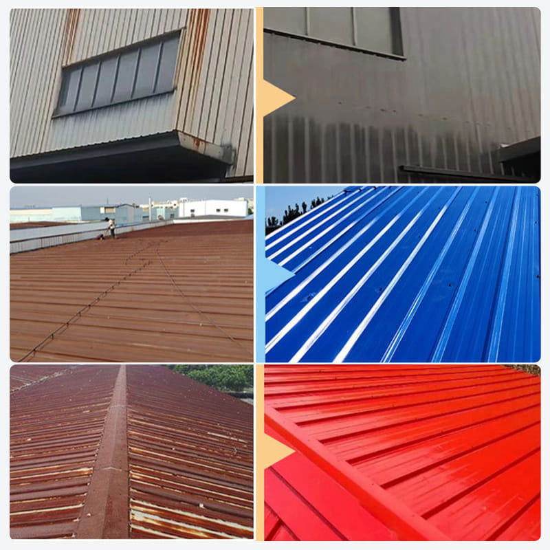 Multifunctional Rust Removal and Conversion Paint