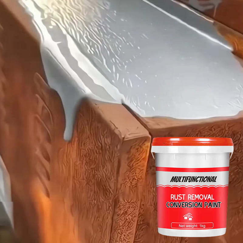 Multifunctional Rust Removal and Conversion Paint