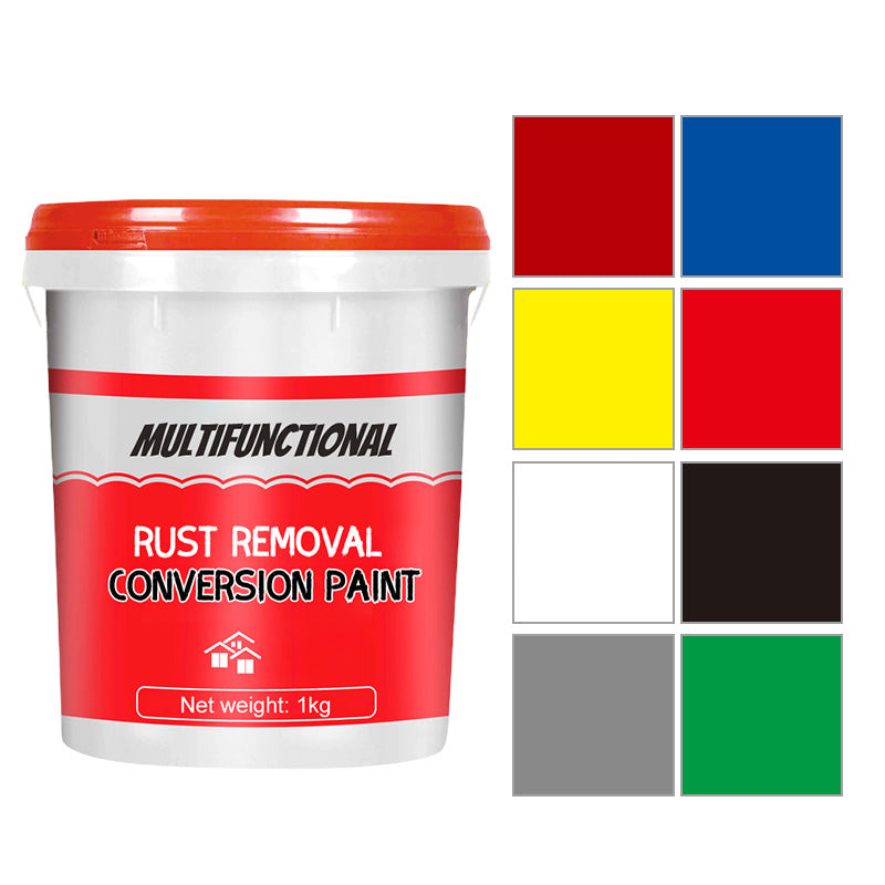 Multifunctional Rust Removal and Conversion Paint