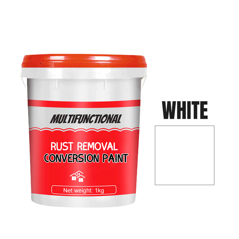 Multifunctional Rust Removal and Conversion Paint
