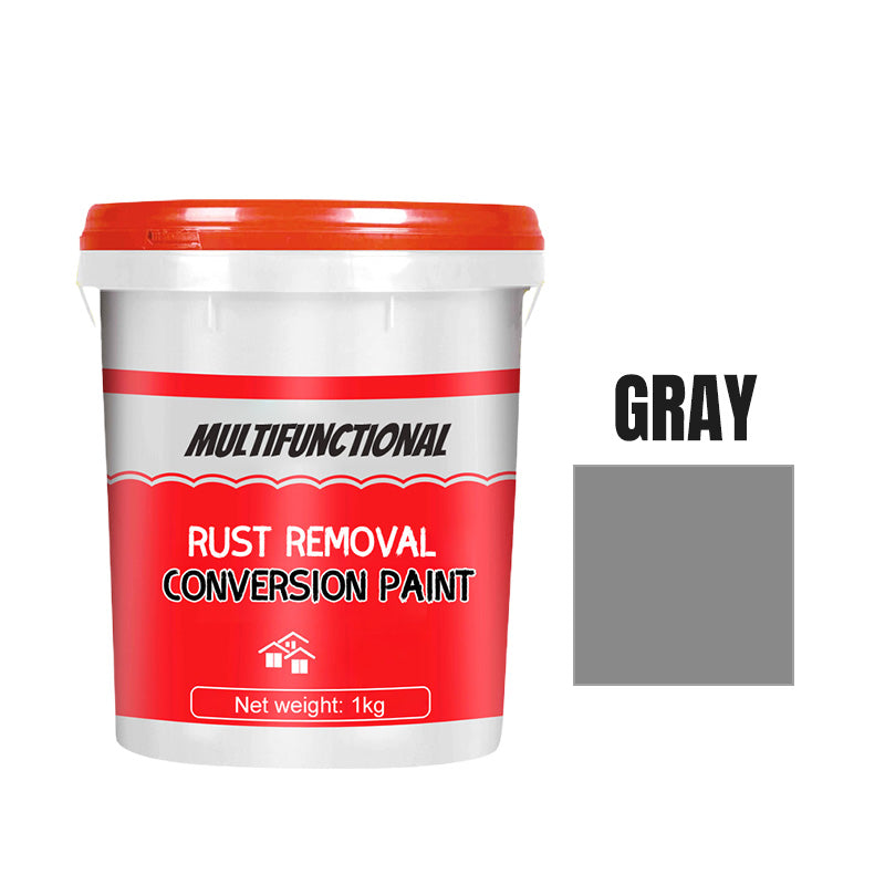 Multifunctional Rust Removal and Conversion Paint