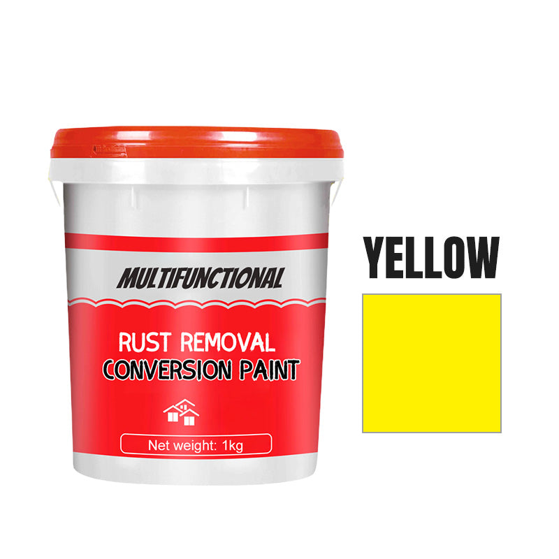 Multifunctional Rust Removal and Conversion Paint
