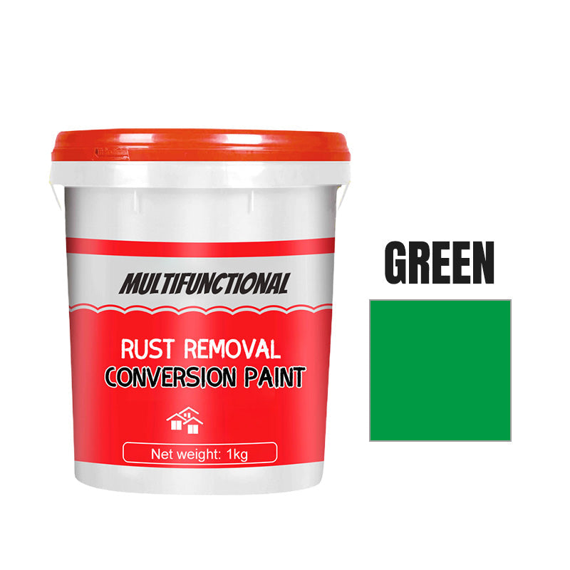 Multifunctional Rust Removal and Conversion Paint