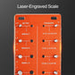 Nut and Bolt Thread Checker with 28 Measurement Sizes