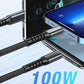 Transparent Luminous 3-in-1 Super Fast Charging Cable