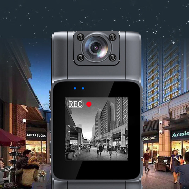 HD Portable Bicycle Camera with 180° Rotating Lens