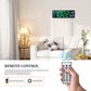 16-Inch Large Digital Clock with Temperature, Date, Auto DST, Night Light, and Auto Brightness Dimmer