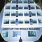 Multifunctional White Laser Telescopic Zoom Flashlight