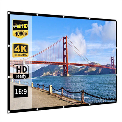 HD Matte White Projection Screen for Immersive Home Theater