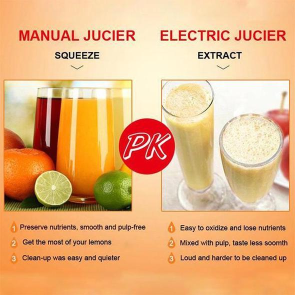 Stainless Steel Manual Citrus Juicer Press