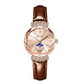 Fashionable Diamond Moon Star Women's Watch