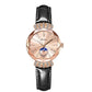 Fashionable Diamond Moon Star Women's Watch