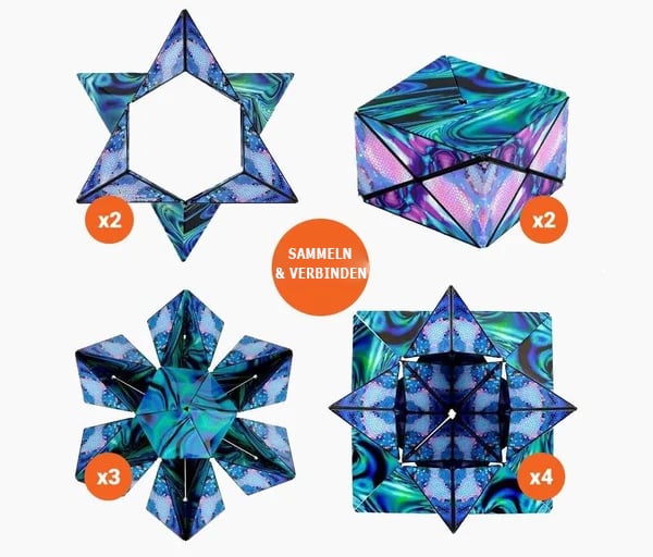 Changeable Magnetic Magic Cube Puzzle