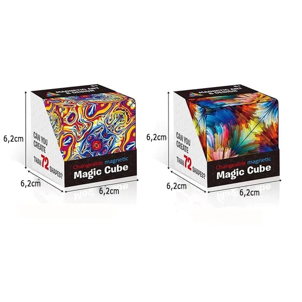 Changeable Magnetic Magic Cube Puzzle