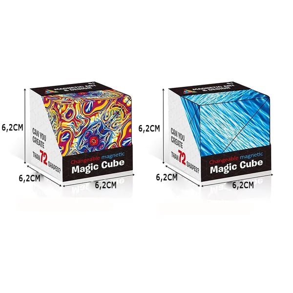 Changeable Magnetic Magic Cube Puzzle