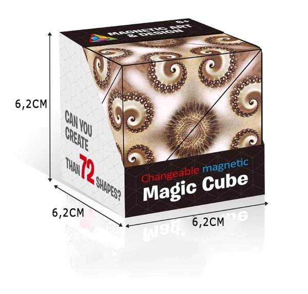 Changeable Magnetic Magic Cube Puzzle