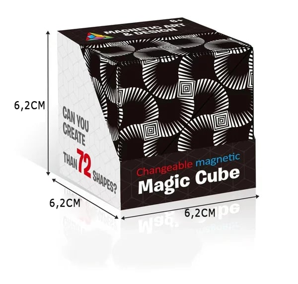 Changeable Magnetic Magic Cube Puzzle