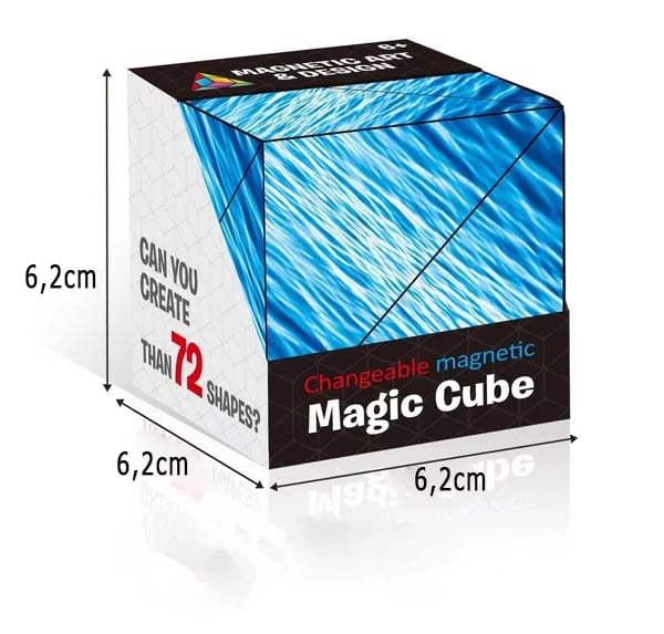 Changeable Magnetic Magic Cube Puzzle