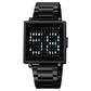 W35 Fine Steel Unisex Word-Display Digital Watch