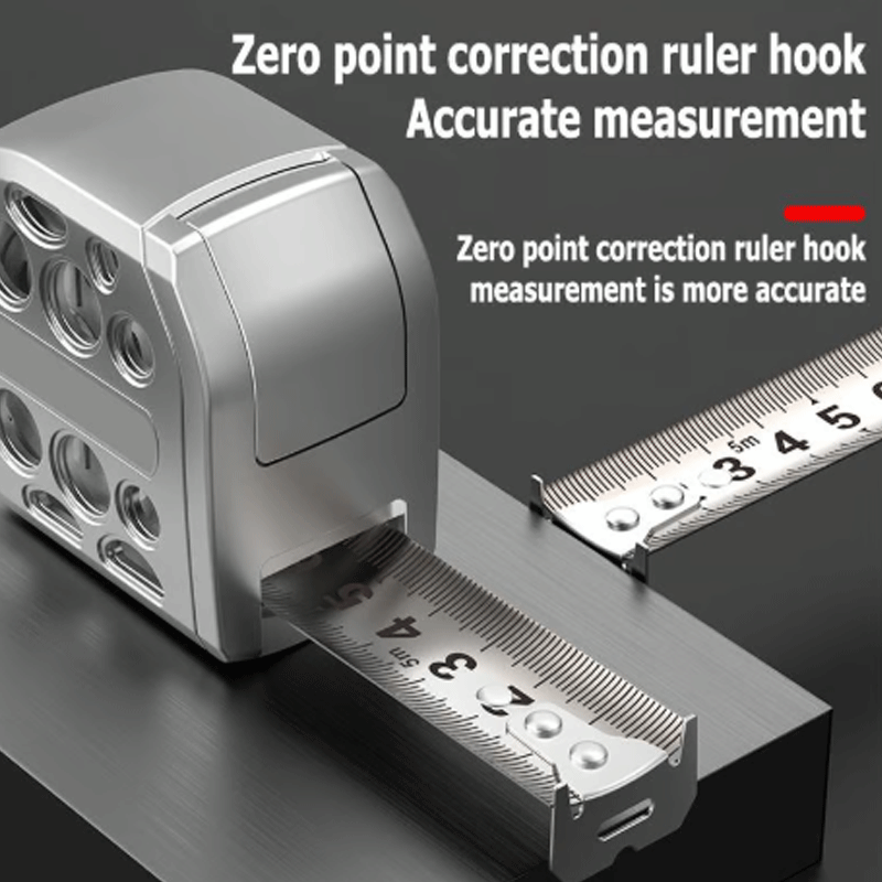 Hollow Retractable Stainless Steel Measuring Tape 5m