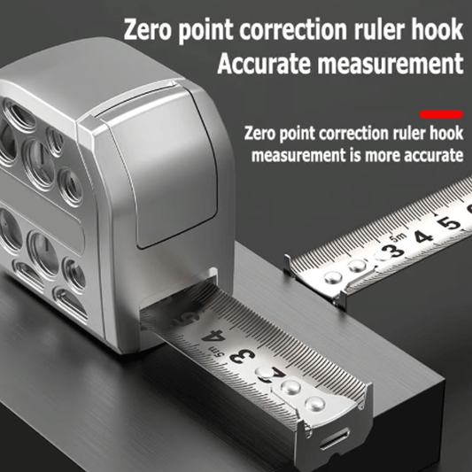 Hollow Retractable Stainless Steel Measuring Tape 5m