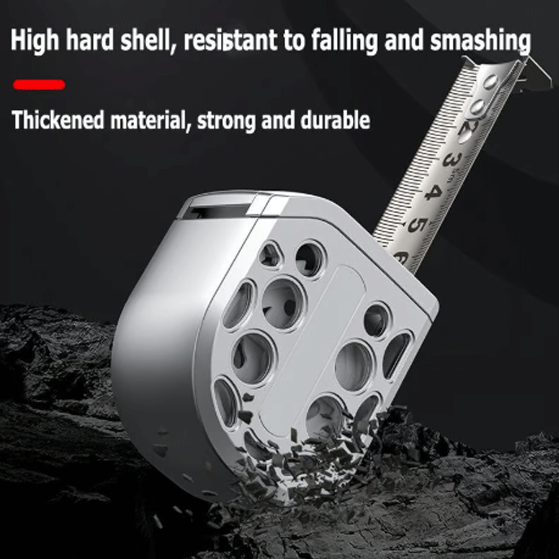 Hollow Retractable Stainless Steel Measuring Tape 5m