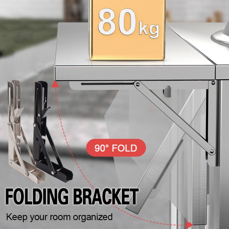 Foldable Stainless Steel Shelf Brackets