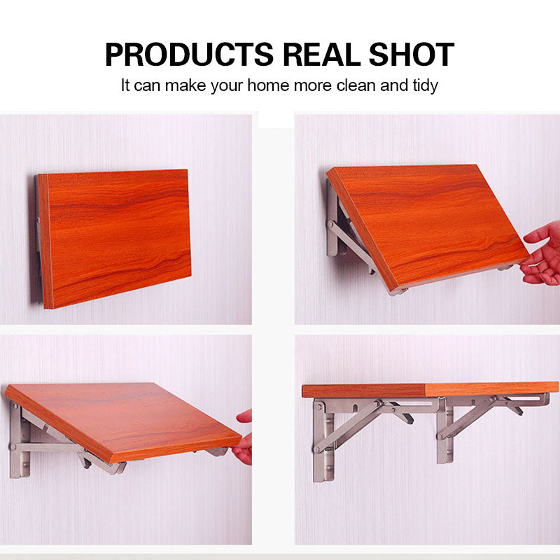 Foldable Stainless Steel Shelf Brackets