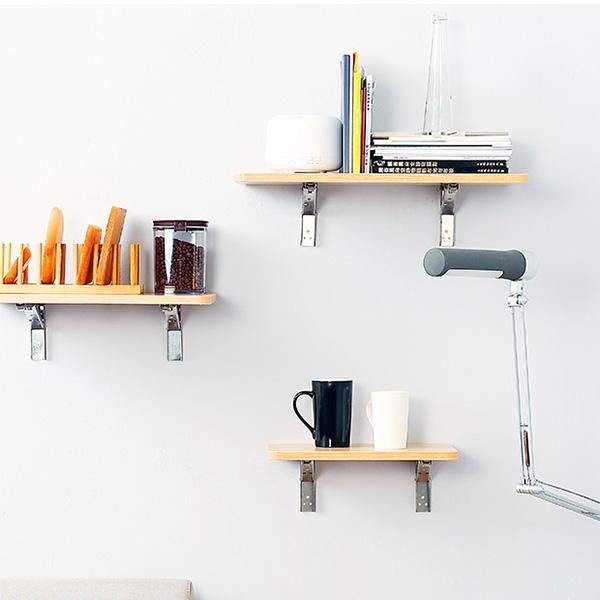 Foldable Stainless Steel Shelf Brackets