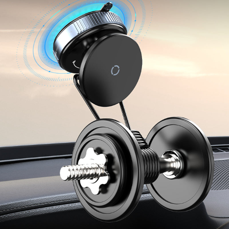 360° Rotating Vacuum Suction Magnetic Phone Holder