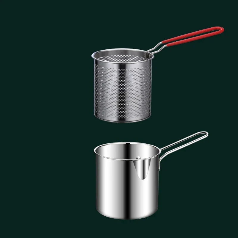 304 Stainless Steel Multifunctional Fryer Pot