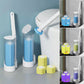 Disposable Toilet Cleaning System with 36 Sponge Heads and Storage Caddy