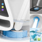 Disposable Toilet Cleaning System with 36 Sponge Heads and Storage Caddy