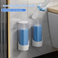 Disposable Toilet Cleaning System with 36 Sponge Heads and Storage Caddy
