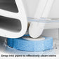 Disposable Toilet Cleaning System with 36 Sponge Heads and Storage Caddy