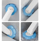 Disposable Toilet Cleaning System with 36 Sponge Heads and Storage Caddy