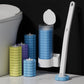 Disposable Toilet Cleaning System with 36 Sponge Heads and Storage Caddy