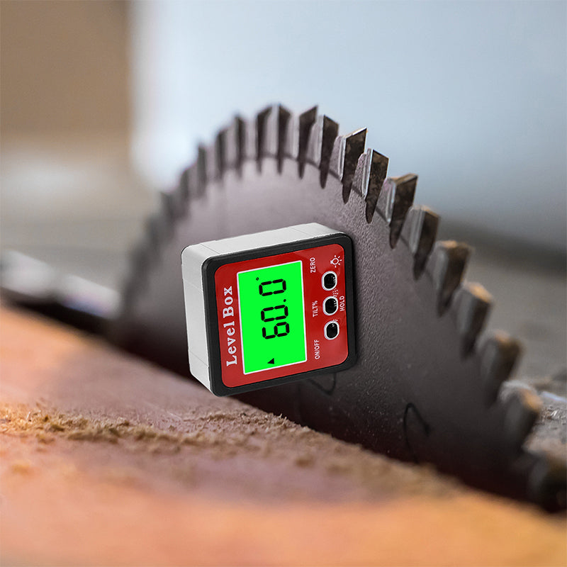 3-in-1 Digital Inclinometer Angle Finder Gauge