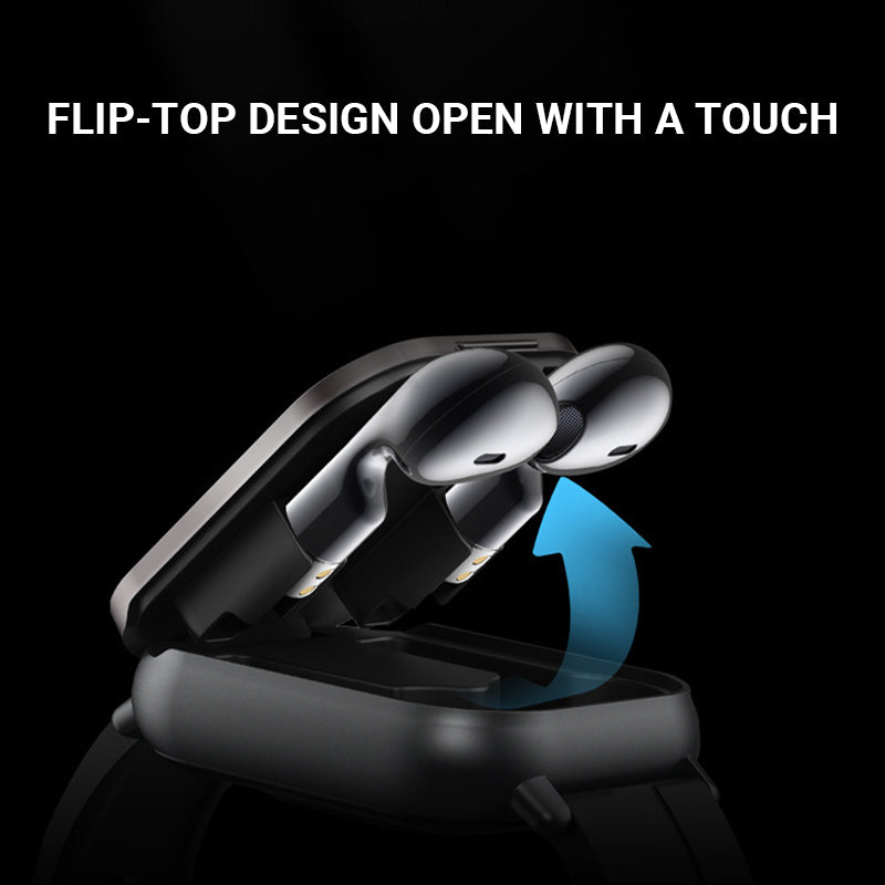 2-in-1 Bluetooth Earphones Smartwatch