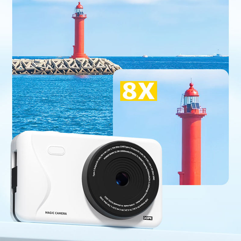 2-in-1 10000 mAh Power Bank Camera