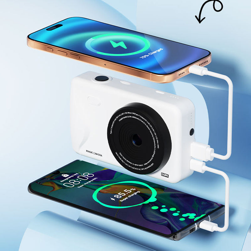 2-in-1 10000 mAh Power Bank Camera