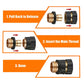 Gold 3/4-Inch Garden Hose Quick Connector