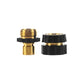Gold 3/4-Inch Garden Hose Quick Connector
