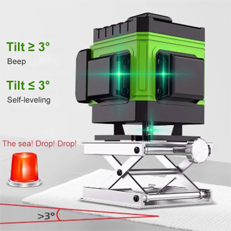 Infrared Green Light Laser Level