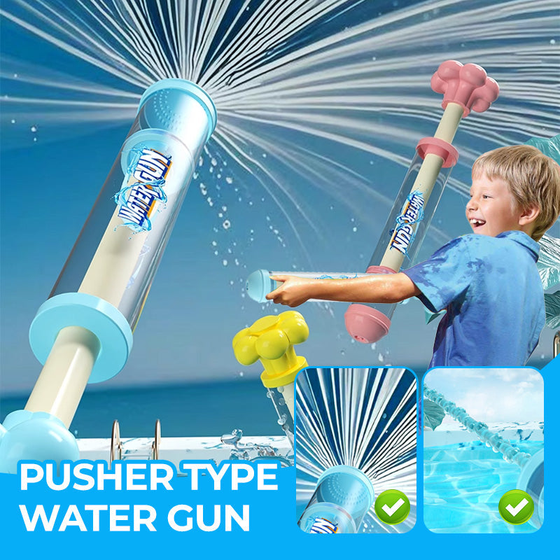 Pusher Type Fun Fireworks Water Jet Spray Toy