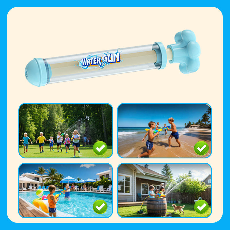 Pusher Type Fun Fireworks Water Jet Spray Toy