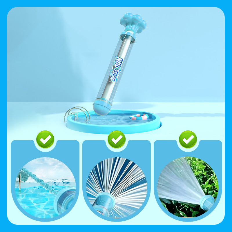 Pusher Type Fun Fireworks Water Jet Spray Toy