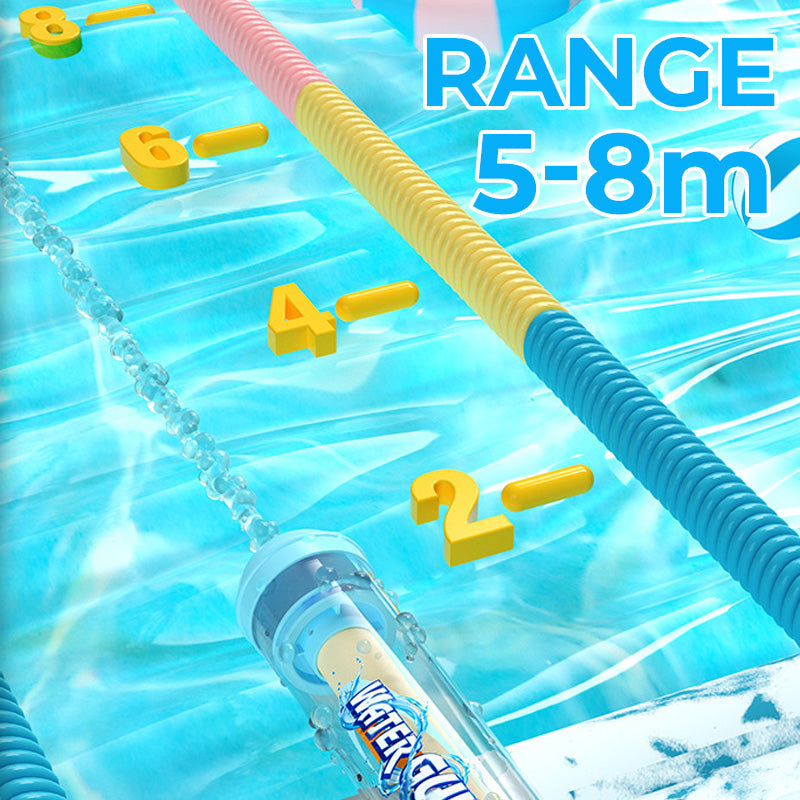 Pusher Type Fun Fireworks Water Jet Spray Toy