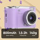 4K Touch Screen Digital Camera with 2.4-Inch Flip Screen